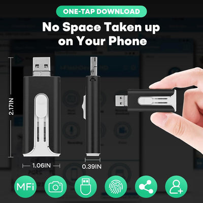 NexaDrive™ 1TB External Phone Storage