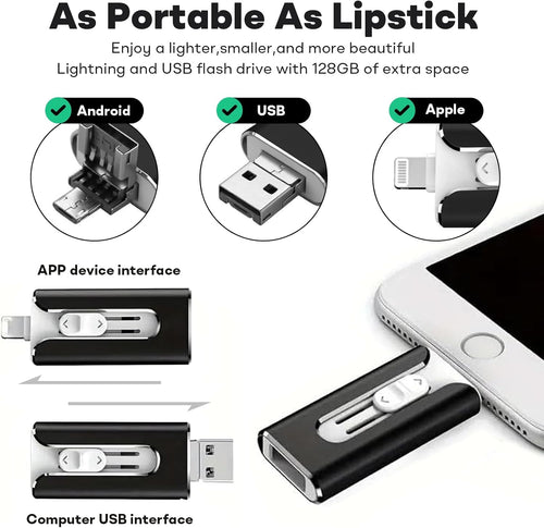 NexaDrive™ 1TB External Phone Storage